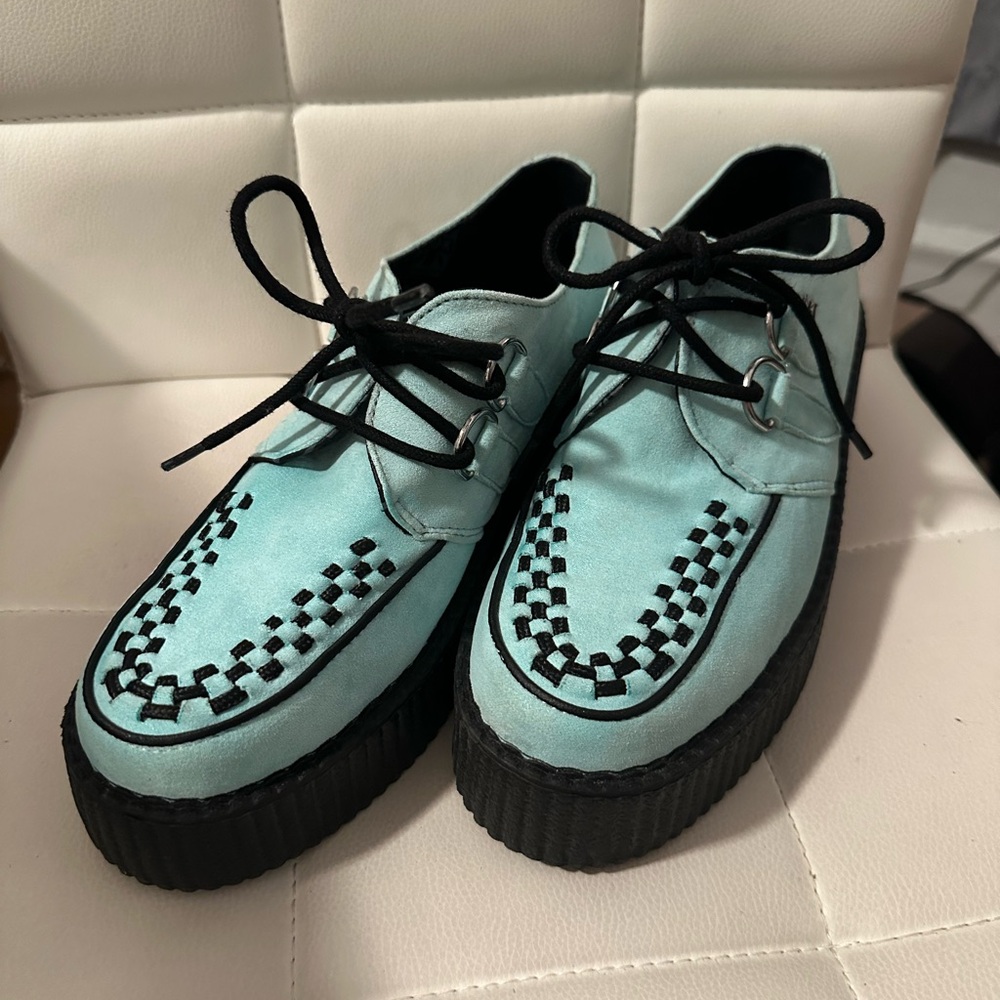T.U.K Mint and Black Women's Shoes